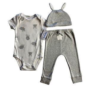 CARTER’S BABY BOY 9M Top & Pants Easter Outfit Set
